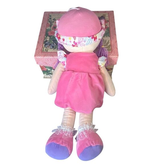 Playmaker Toys Purple Hair Lollipop Doll 20" Soft Plush Doll NWOT Ages 3 & UP - Picture 6 of 9